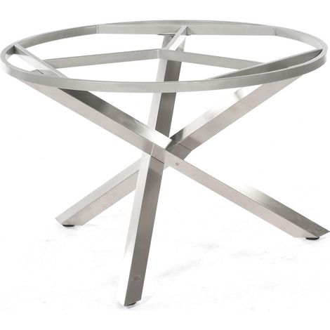 Edelstahl-Tischgestell Base-Spectra 110 cm rund für Tischplatten Ø 134 cm