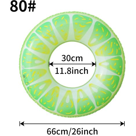 (80) Bouée gonflable, tapis flottant, en PVC épais, jouet de plage d'été