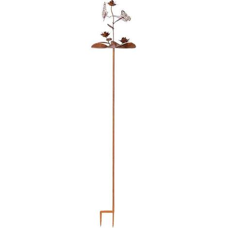 Moulin jardin vol des papillons 30x30x163cm (1/2)