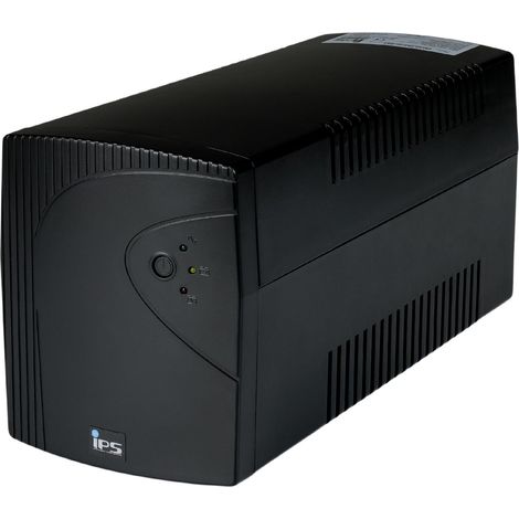 TM-LI-1k2-PC-2X7: TM-LI-1k2-PC-2X7: USV-Tower mit modifizierter Sinuswelle, 230 V AC, 1200 VA/720 W, Kunststoffgehäuse mit 2 Akkus...