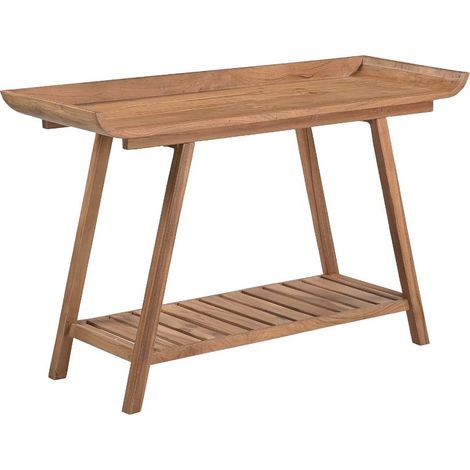 Console en bois de teck Amber (1/5)