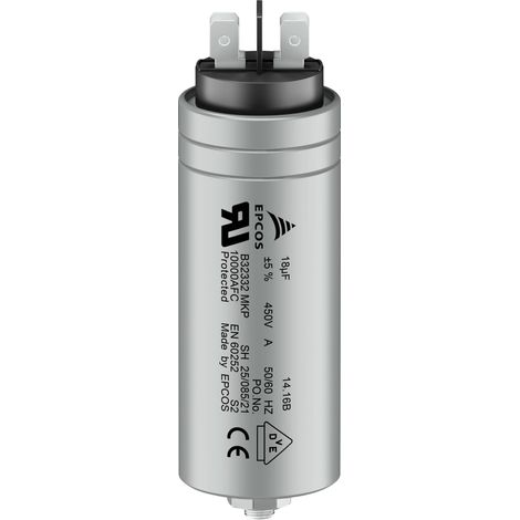 TDK B32332I6255J081 1 pc(s) Condensateur à film MKP à enficher 2.5 µF 450 V/AC 5 % (Ø x L) 30 mm x 52 mm W430822 (1/3)