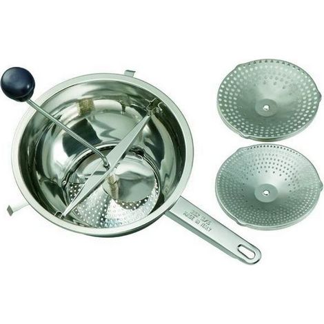 Passaverdura e Pomodoro Acciaio Inox cm. 24
