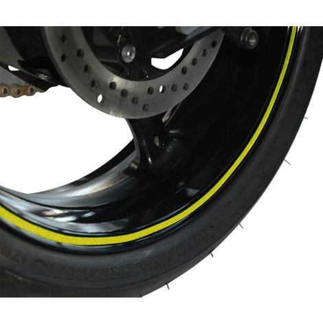 Strisce per cerchi Scooter adesive rifrangenti materiale 3M Colore - Blu