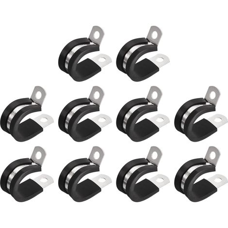 20pcs (18mm) Collier de Serrage 304 Inox Acier Sangle Clip (1/4)