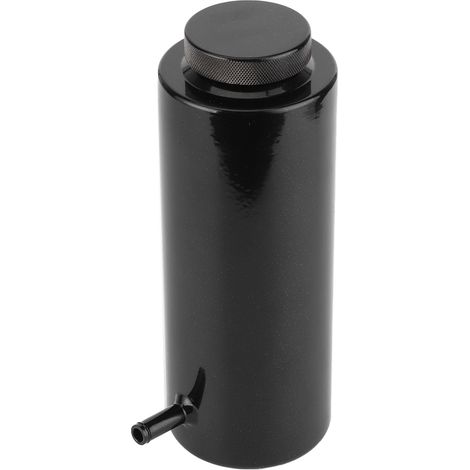 Réservoir de trop-plein en aluminium 80ml pour liquide de refroidissement, vase d'expansion universel auto, noir (1/5)