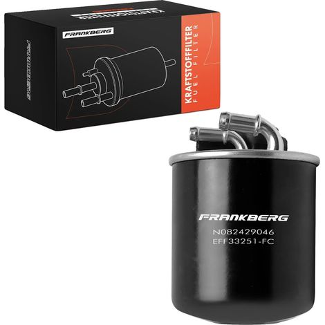 Filtro carburante, altezza 123 mm, diametro esterno 86,5 mm, diametro ingresso 10 mm, diametro uscita 8 mm, compatibile con Mercedes-Benz (1/5)