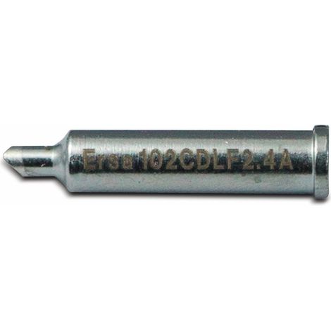 ERSA Lötspitze, 0102CDLF24A/SB, meißelförmig, asymmetrisch, 2,4 mm