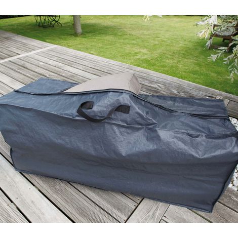 Housse de protection pour coussins ou matelas de jardin  57 x 128 x 37 cm (1/2)