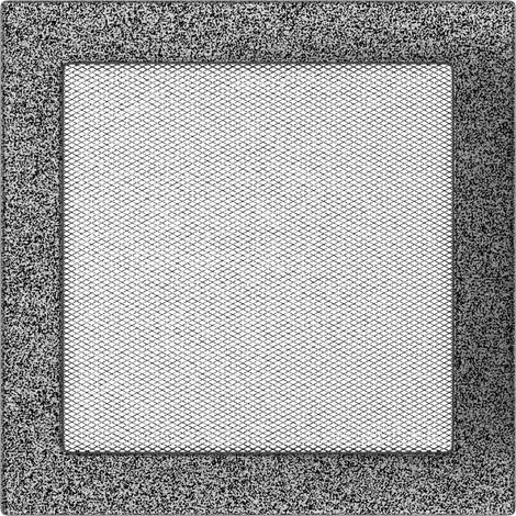 Vent Cover 22x22 black and silver (1/3)
