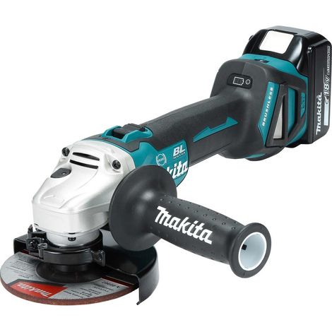 Makita DGA513RT3J Amoladora angular inalámbrica 18 V Li-Ion