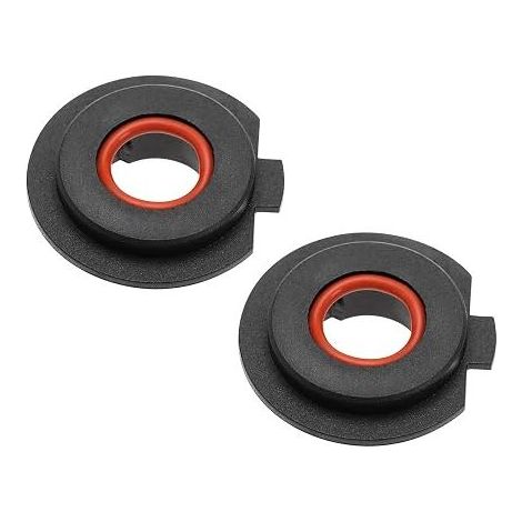 H7 LED-Scheinwerferlampensockel-Adapterhalterung für Autos, Ersatzteil für Autoscheinwerfer, Kunststoff, schwarz, 15 mm Lochgröße (1/5)