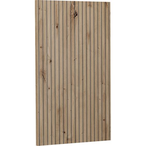 Küchenfront R-Line, Artisan-Eiche, 36.4 x 59 cm Möbelfront für den Eckhängeschrank, Vicco (1/5)