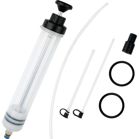 500cc Seringue Aspiration Huile - Extracteur Liquide Polyvalent pour Frein, Boîte de Vitesse (1/5)