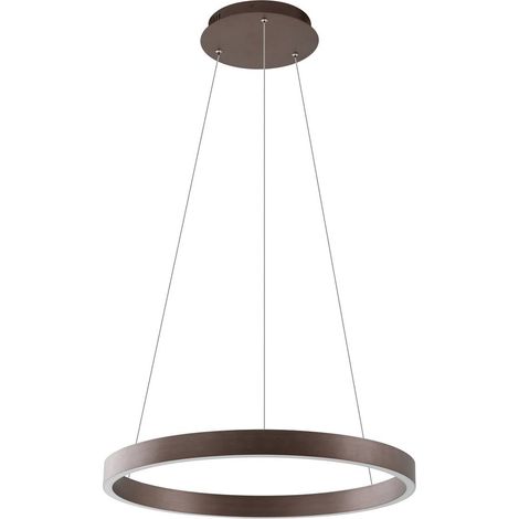 Smarta hem pendellampa "Yonam" aus aluminium / grå / zink mit Fernbedienung für vardagsrum / matsal von Lucande