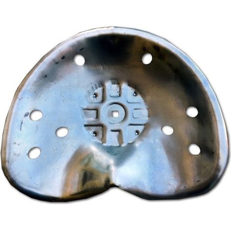 Sedile in Metallo per Carrelli Motocoltivatori Motozappe Scavatori Motoagricole (1/3)