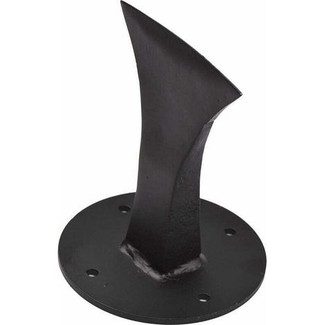 Fendeuse de bûches manuelle - Fendeuse de bûches rapide et robuste pour petits poêles à bois, noire, 13,1 x 11,1 x 10,2 cm (1/4)