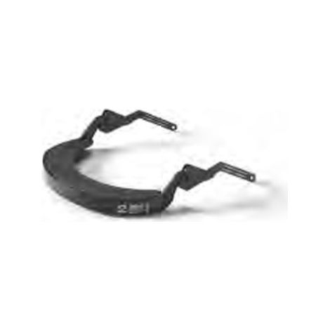 Soporte de pantalla facial con pieza de caucho IRUDEK Safe 2 Flex