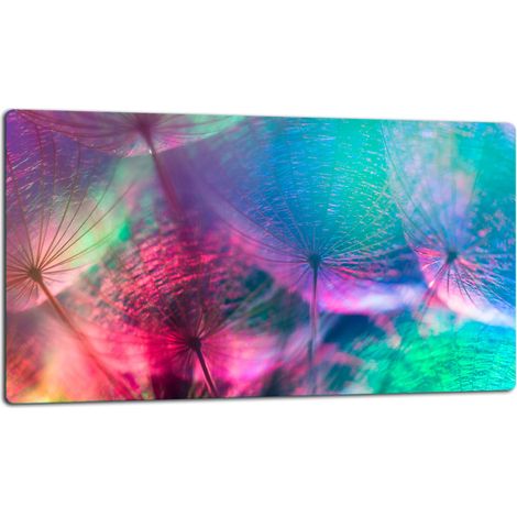 Tagliere in vetro 52x30 con decorazioni floreali (1/5)