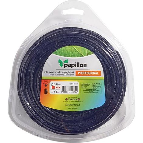 FILO NYLON DECESP.PAPILLON QUADRO SEGHETTATO 3,5MMX 50MT - CF. BLISTER