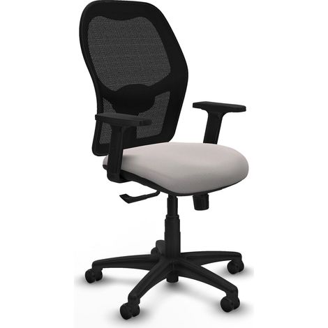 Chaise de bureau piqueras y crespo ergonomique noir maille (1/2)