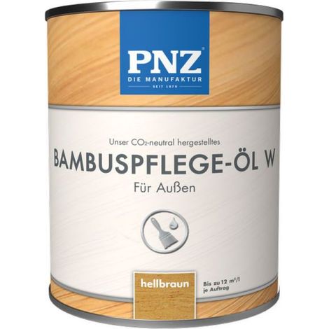 PNZ Bambuspflege-Öl W (dunkelbraun) 2,50 l - 04999