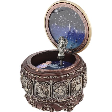Coffret musical vintage 12 constellations déesse tournante LED clignotante Cancer (1/5)
