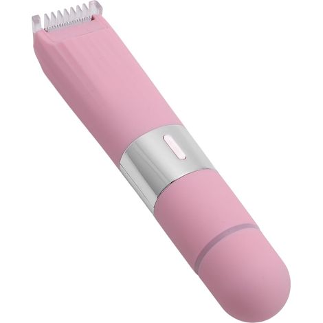 Tondeuse électrique 2 en 1 pour Femmes, Tondeuse à Double Tête pour le Visage, les Lèvres, le Menton, le Pubis, les Aisselles et les Jambes (1/5)