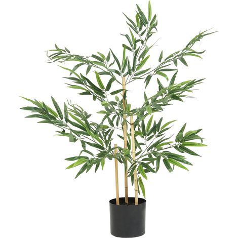Bambou artificiel 349 feuilles 90cm (1/4)