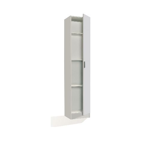 ARMADIO MULTIUSO 1 ANTA- H cm 180 x L cm 37,2 x P cm 37- DH- pezzi 1