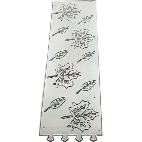 Matrices de découpe Feuilles d'érable, Pochoir, Gabarit de découpe et de gaufrage Plante exquise (1/4)