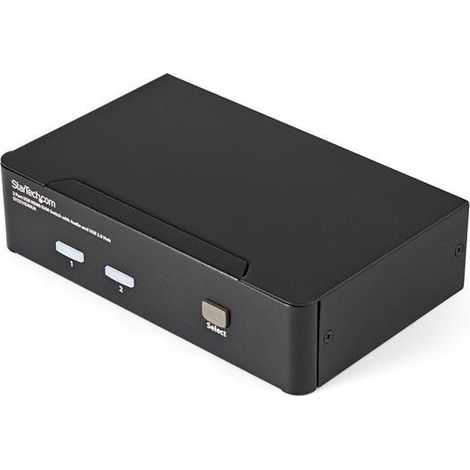 StarTech.com Switch KVM HDMI USB 2 porte, con audio e hub USB 2.0 (1/4)