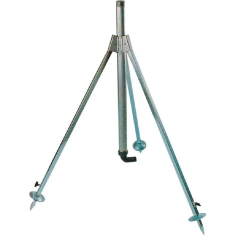 Colonna per irrigatori telescopica attacco m.1-1/4 colonnina supporto treppiede - Salone (1/5)