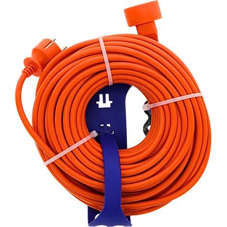 Prolongateur extérieur 20 mètres avec terre Orange - SIANCE (1/3)