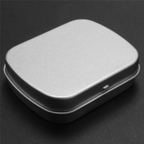 Metallbehälter – 12er-Pack Mini-Trageboxen aus Metallblech (1/5)