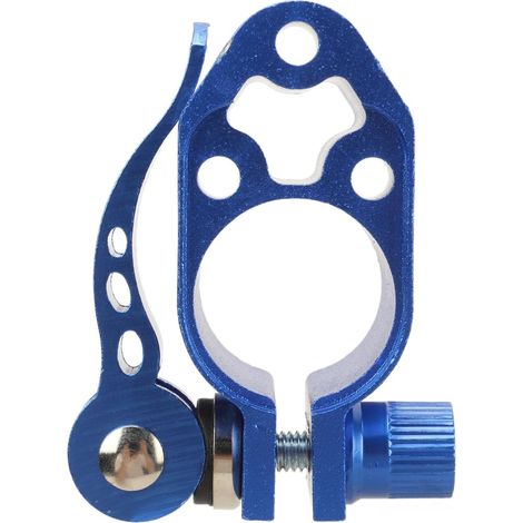 Aluminum Alloy Bicycle Saddle Clamp Electric Scooter Post Lock Folding Clamp Buckle Aluminum Alloy Lightweight Electric Scooter Compatible (1/5)