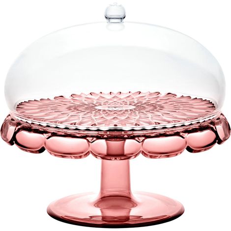 GUZZINI Alzata con Campana Vanity Bio-Based D 30 Cm Rosso