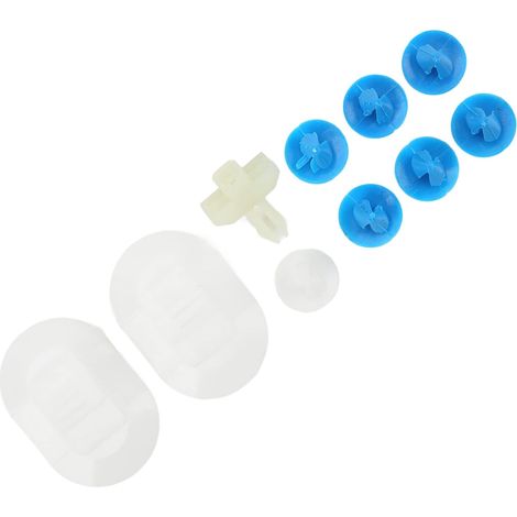 Clips de Fixation de Voiture, Ensemble de clips de fixation pour jupe latérale de voiture 1610186180, force de serrage élevée, remplacement pour DS3 2009-2015 (1/5)