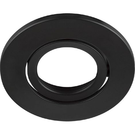 Collerette décorative UNIVERSAL DL intérieur rond noir orientable - SLV - 1007091 (1/2)