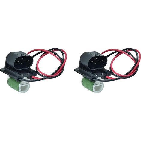 2x Kühlerlüfter-Gebläsemotor-Widerstand 13427161 13289627 13427160 für Chevrolet Cruze Opel Verano (1/5)