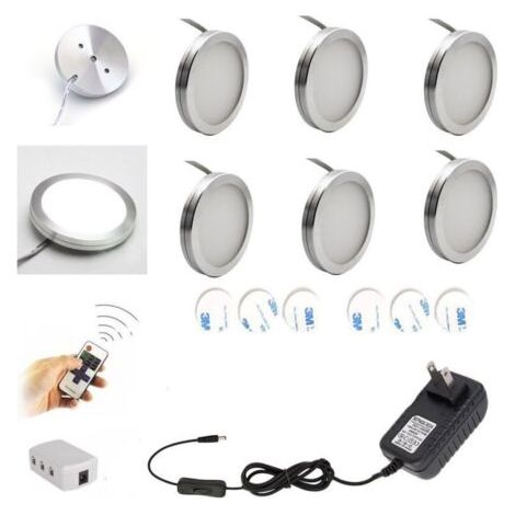 Lampe LED pour armoire de cuisine avec télécommande sans fil RF 12 W (blanc froid 6500 K) (1/3)