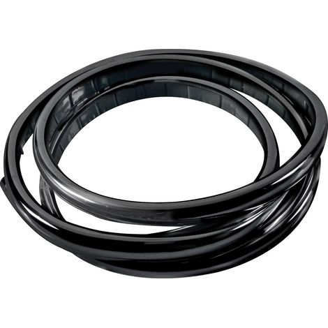 Striscia salvaporta adesiva - 130 cm - Nero