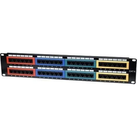 INTELLINET Pannelli patch UTP Cat.6 codifica colorata (1/4)