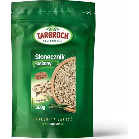 Semillas de girasol, peladas, 500 g Targroc