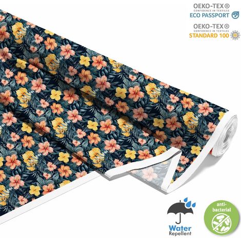 Outdoor dekostoffe oxford - Motiv Blumen I DX5285 (1/5)
