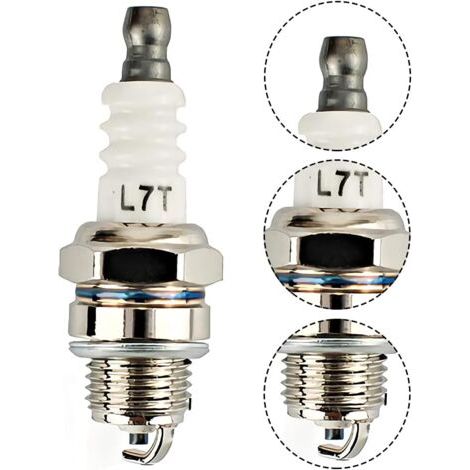 C candele d'accensione compatibili L7T per motoseghe e tosaerba, pezzi di ricambio per piccoli motori (1/4)