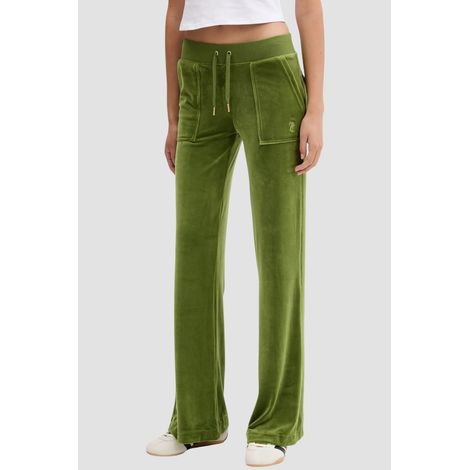 Juicy Couture Olivgrüne Layla Low Rise Damen-Jogginghose S (1/5)