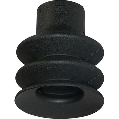 Riegler Balgsauger, rund 2,5 Falten, Material NBR, »FG«, Ø 5 mm (1/2)