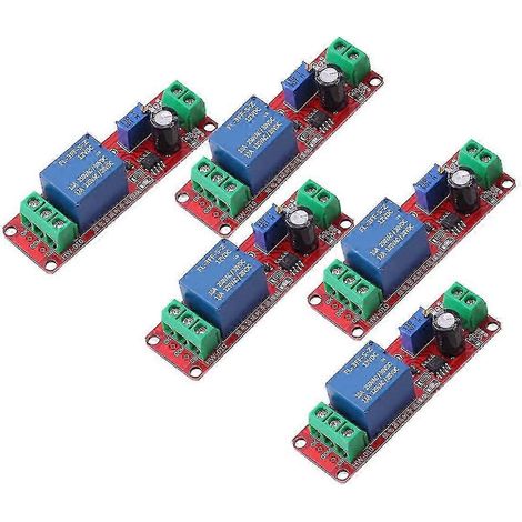 5 NE555 DK555, interrupteur temporisé, module de déconnexion réglable, module de relais temporisé 12 V CC, relais temporisé f54 (1/5)