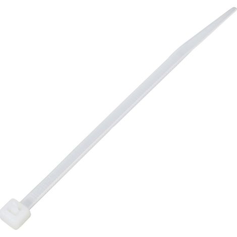 TRU COMPONENTS TC-13340656 TC-RT-100-3.6-N Kabelbinder 100 mm 3.6 mm Natur Lösbar, chemische Beständ (1/5)
